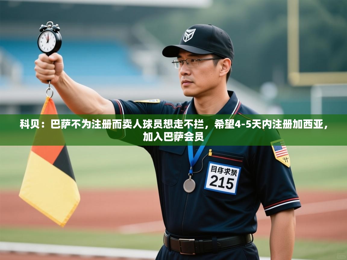 科贝:巴萨不为注册而卖人球员想走不拦,希望4-5天内注册加西亚,加入巴萨会员 第2张